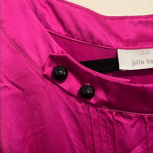 Silk dress 100% Elegant Pink Dress - Picture 4 of 8